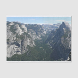View from Glacier Point in Yosemite National Park Tissue Paper
