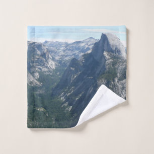 View from Glacier Point in Yosemite National Park Wash Cloth