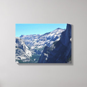 View from Glacier Point, Yosemite, California Canvas Print