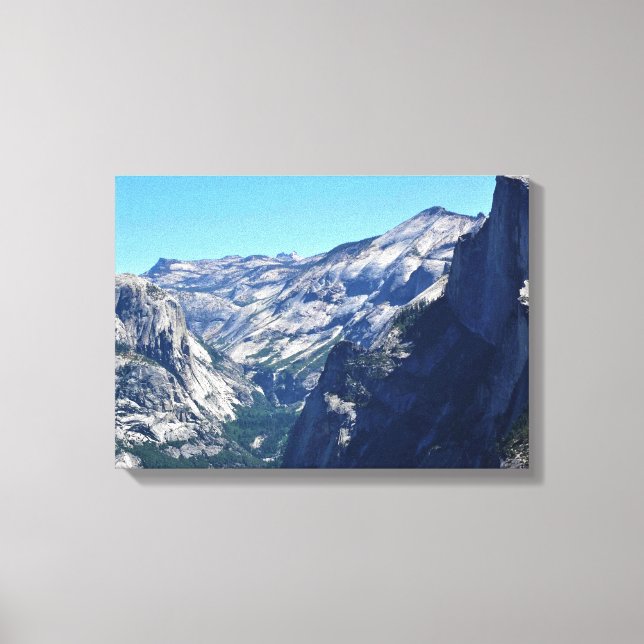 View from Glacier Point, Yosemite, California Canvas Print (Front)