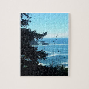 View from Hart's Cove, Oregon Coast Jigsaw Puzzle