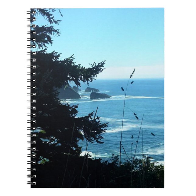 View from Hart's Cove, Oregon Coast Notebook (Front)