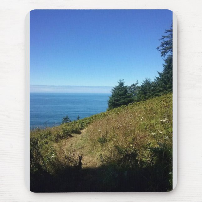 View from Hart's Cove Trail, Oregon Coast Mouse Pad (Front)