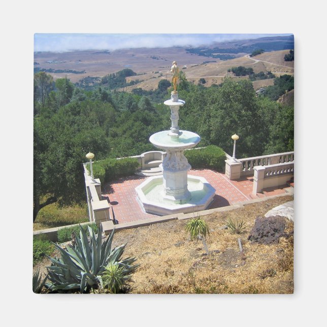 View from Hearst Castle, San Simeon, California Magnet (Front)