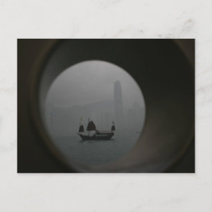 View from Kowloon towards Wan Chai, Hong Kong Postcard