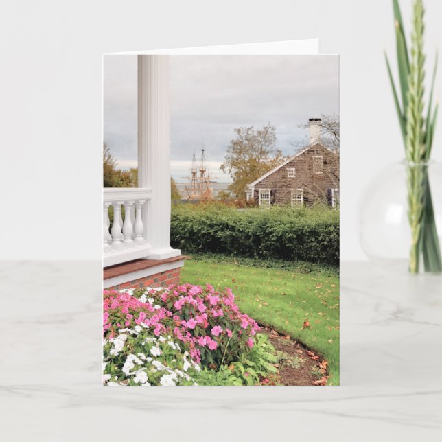 View from Mayflower Society House Card (Front)