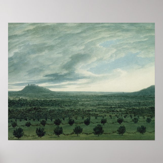 View from Mirabella, c.1782 Poster (Front)