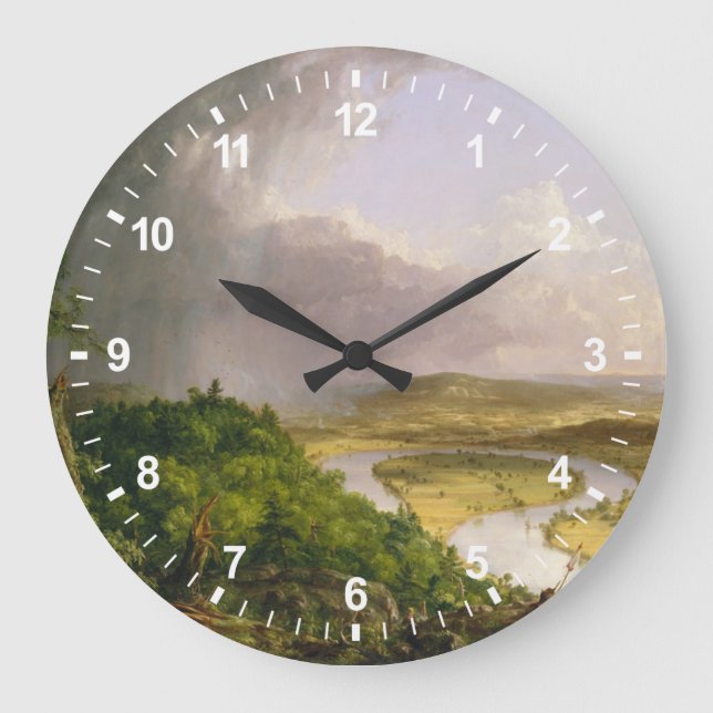 View from Mount Holyoke, Northampton, Large Clock (Front)