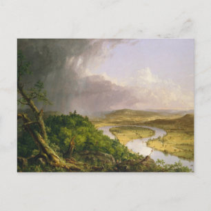 View from Mount Holyoke, Northampton, Postcard