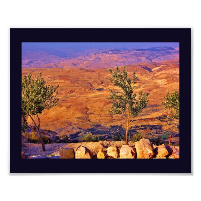 View from Mount Nebo Photo Print (Front)