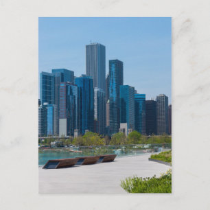 View From Navy Pier Postcard