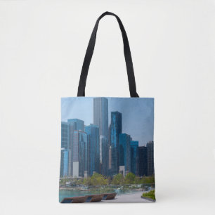 View From Navy Pier Tote Bag