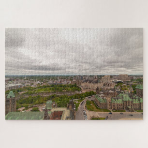 View from Parliament tower, Ottawa, Canada Jigsaw Puzzle