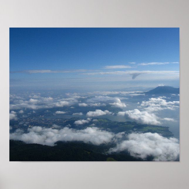 View from Pilatus Poster (Front)