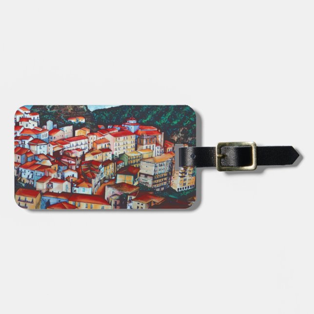 View from San Chirico, Italy  Luggage Tag (Front Horizontal)