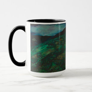 View from San Chirico, Italy Mug