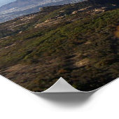 View from Sandstone Peak, Santa Monica Mountains Poster (Corner)