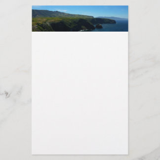 View from Santa Cruz Island in Channel Islands Stationery