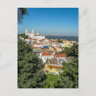 View from Sao Jorge Castle (vert.) - Postcard