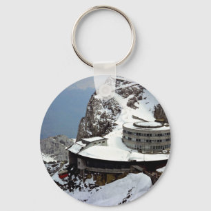 View from summit, Mt. Pilatus, Switzerland Europe Key Ring
