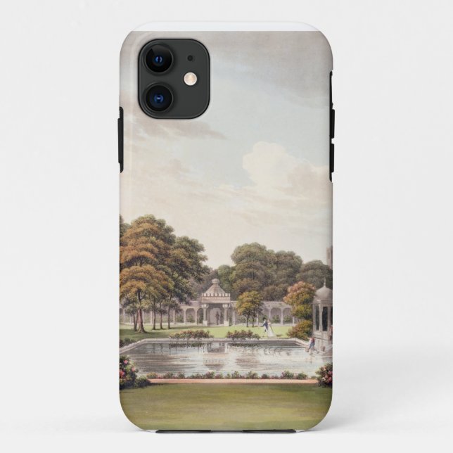 View from the dome, Brighton Pavilion, engraved by Case-Mate iPhone Case (Back)