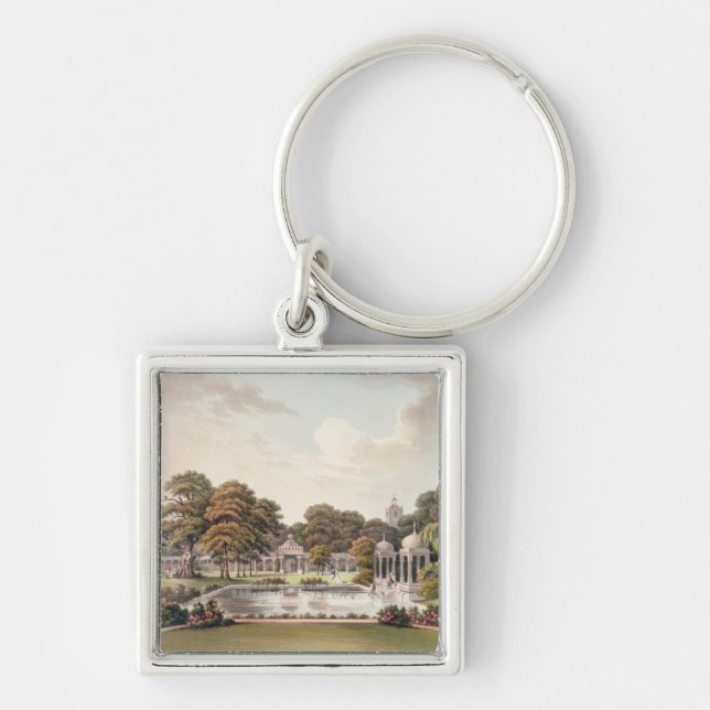 View from the dome, Brighton Pavilion, engraved by Key Ring (Front)