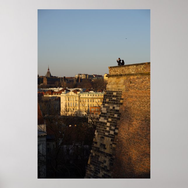 View From The Hillfort Poster (Front)