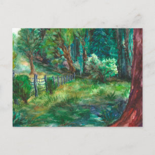 "View from the Lodge." Postcard