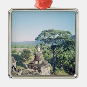 View from the monument showing balustrade metal tree decoration