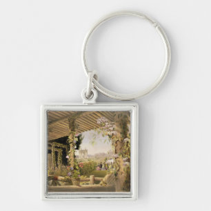 View from the Rustic Seat, Shrublands, from 'The G Key Ring