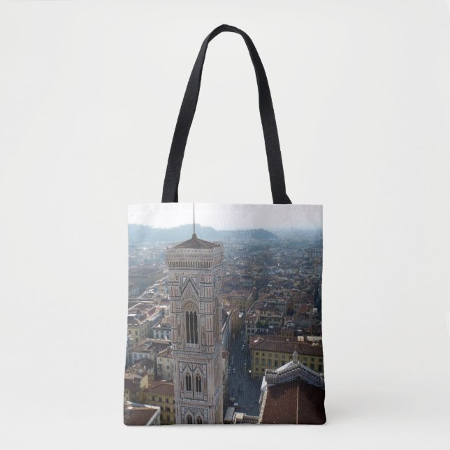 View from the top of the Duomo, Florence Italy Tote Bag (Front)
