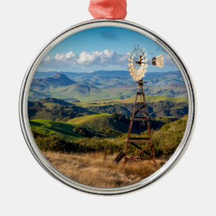 View From The Top of the Mountains Metal Tree Decoration