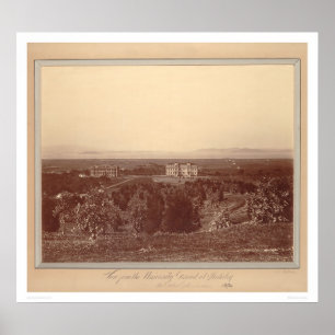 View from the University grounds at Berkeley(1337) Poster