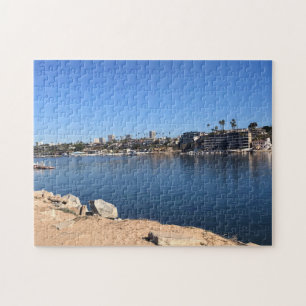 View from the Wedge, Newport Beach, California Jigsaw Puzzle