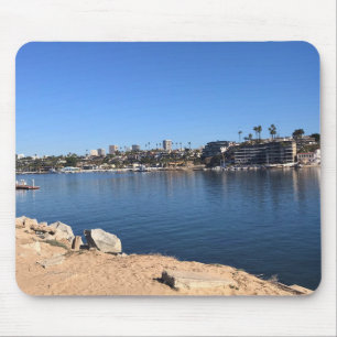 View from the Wedge, Newport Beach, California Mouse Pad