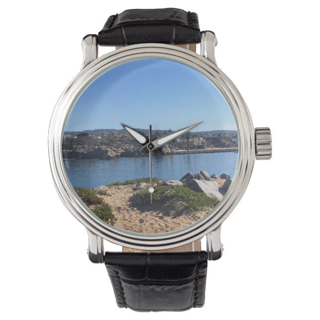 View from the Wedge, Newport Beach, California Watch (Front)