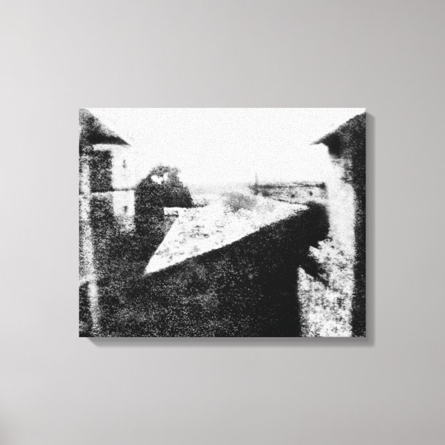 View from the Window at Le Gras Canvas Print (Front)