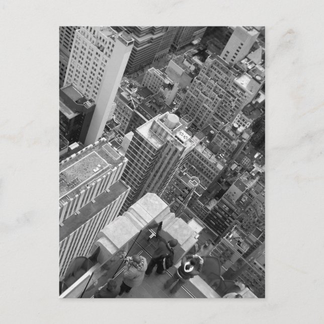 View from Top of the Rock NYC Postcard (Front)