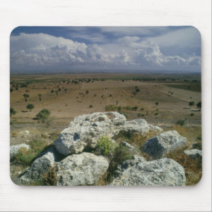 View from Troy of the surrounding landscape Mouse Pad