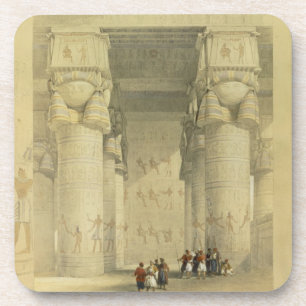 View from under the Portico of the Temple at Denda Coaster