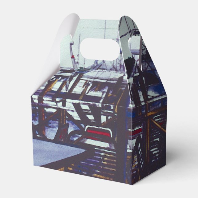 View from Valentine's, Harbour Island Favour Box (Front Side)