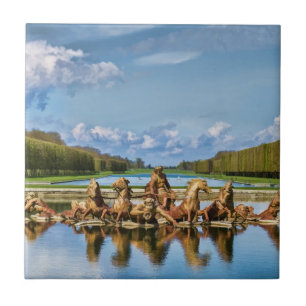 View From Versailles, France, Tile