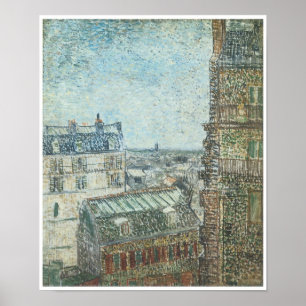 View from Vincent's Window, Vincent Van Gogh Poster