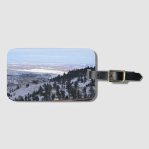 View from Windy Saddle Park, Golden, Colorado Luggage Tag