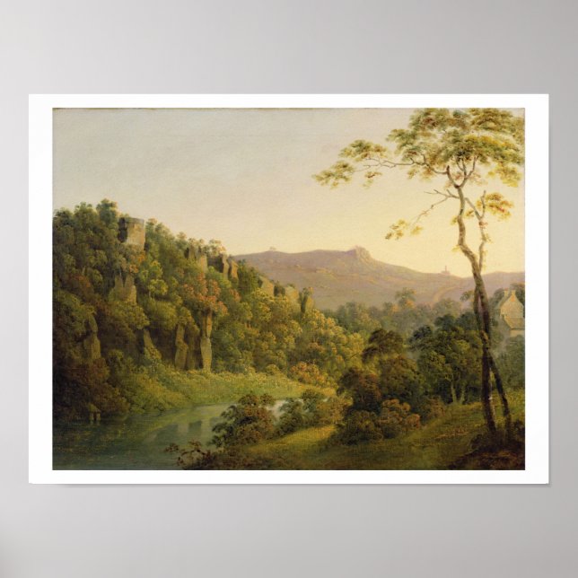 View in Matlock Dale, Looking Towards Black Rock E Poster (Front)