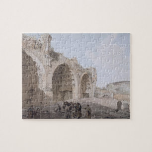 View in the Roman Forum (The Temple of Peace) 1779 Jigsaw Puzzle