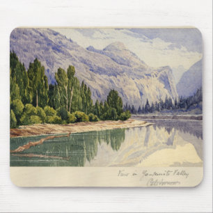 View in Yo-Semite Valley California Mouse Pad