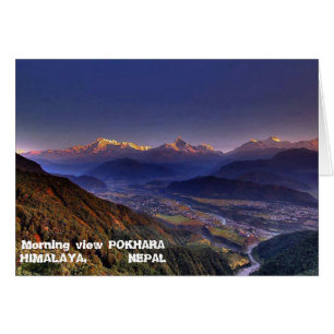 View Landscape  : HIMALAYA POKHARA NEPAL