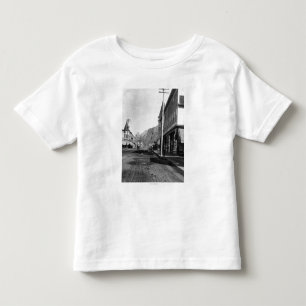 View Looking north on Broadway Street, Skagway Toddler T-Shirt