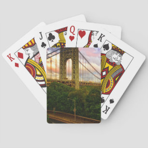 View looking South - West from Manhattan Playing Cards